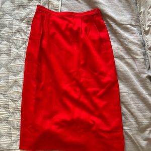 Vintage Pendleton pencil skirt 10